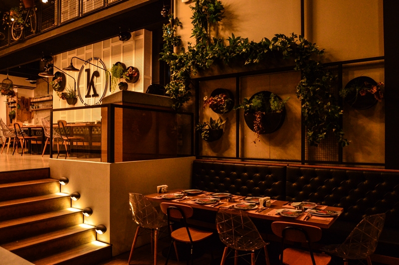 Kitchen Yard on Saturday Night